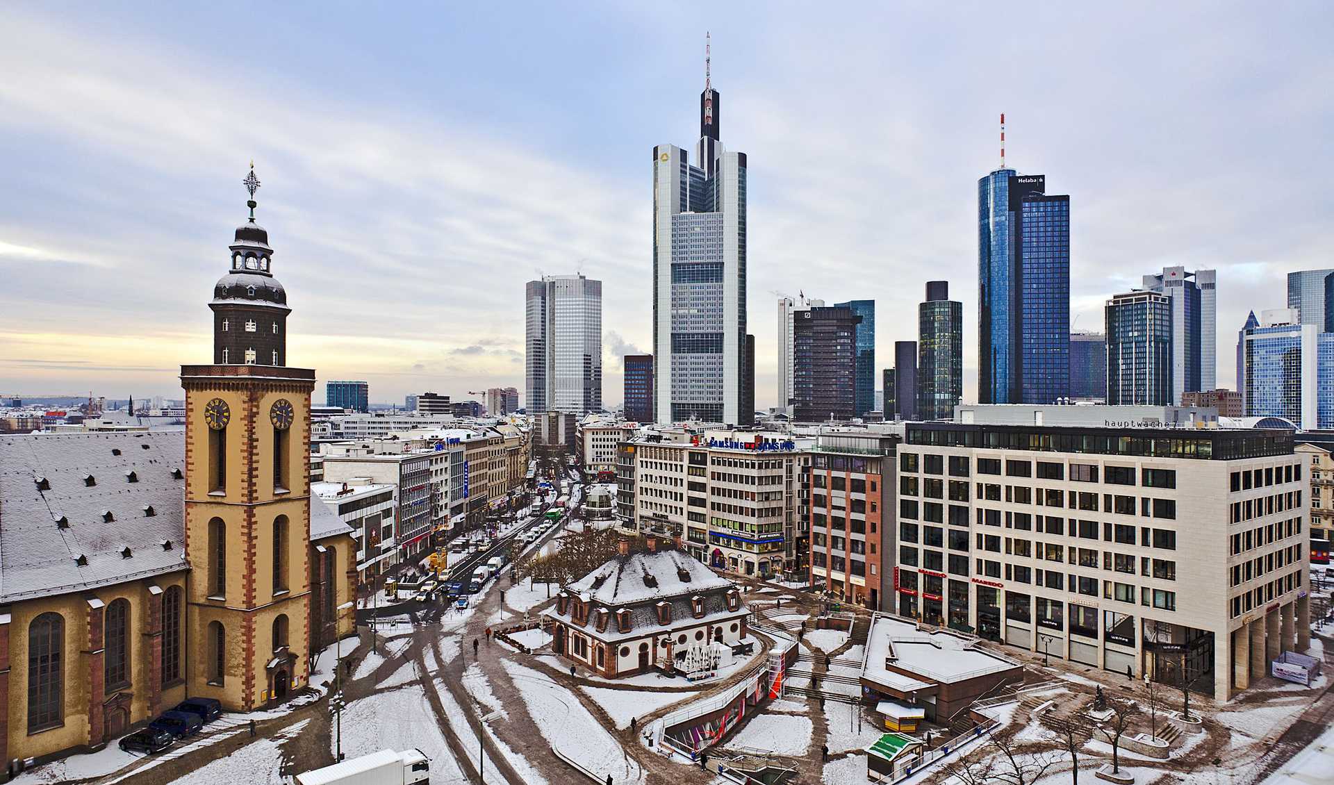 Frankfurt am Main in January