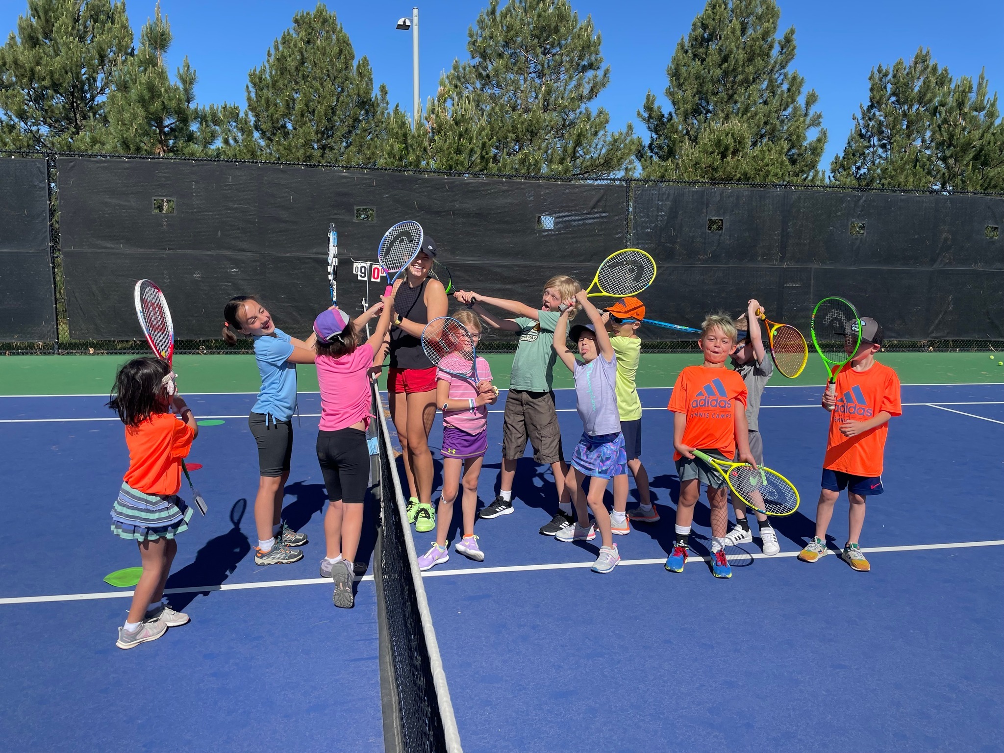 Adidas Tennis Camp At Central College
