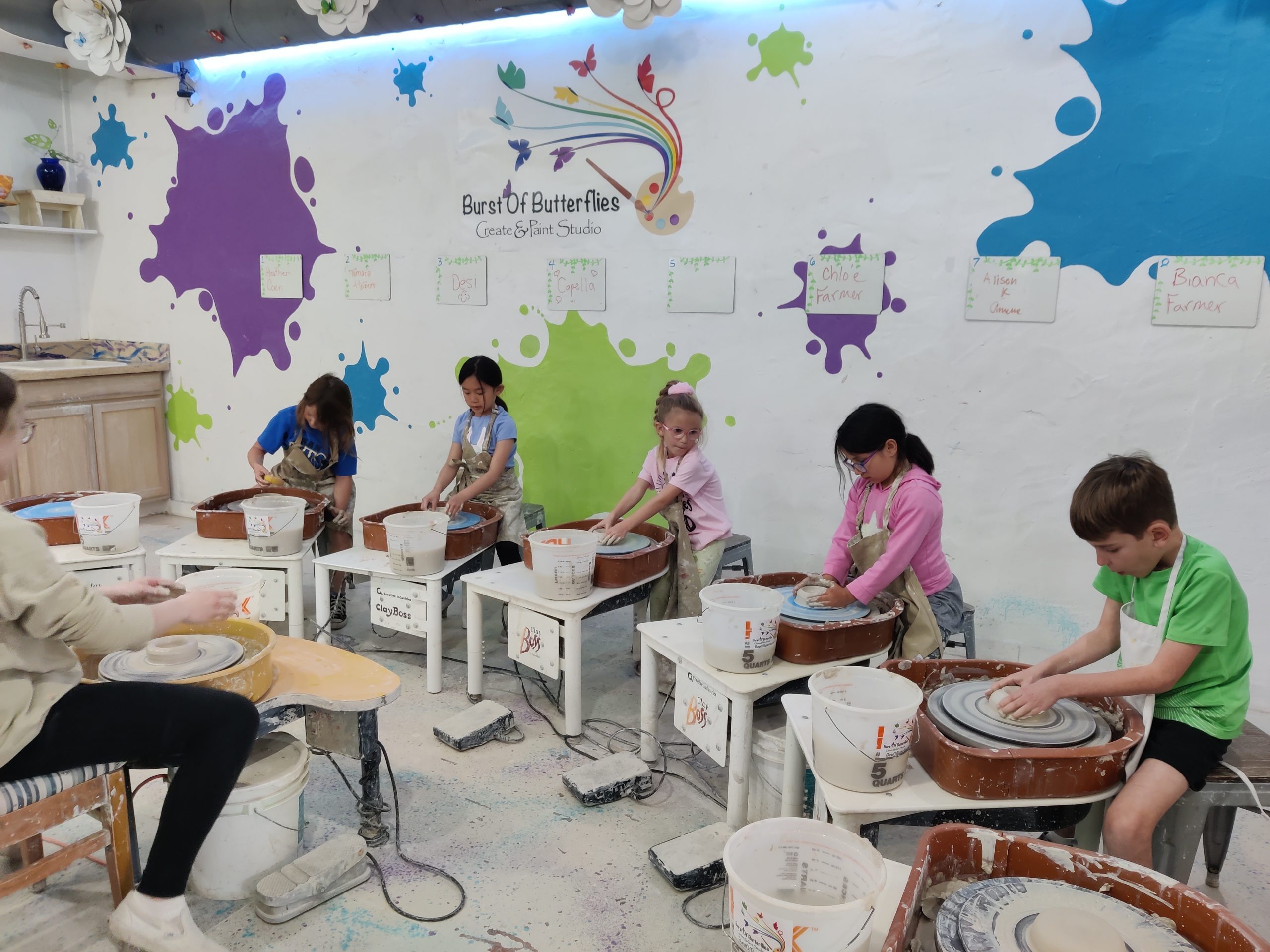 Birst of Butterflies Art Camp