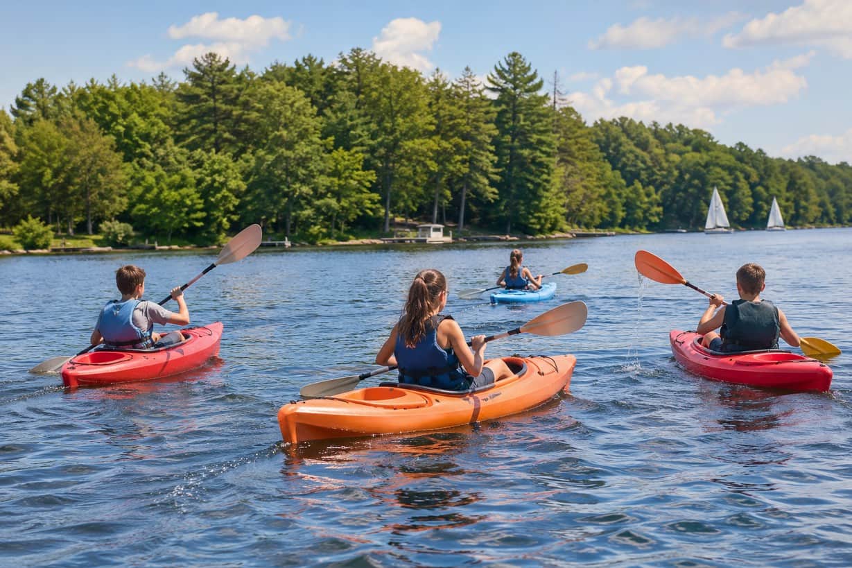 Boating For Teens Camp