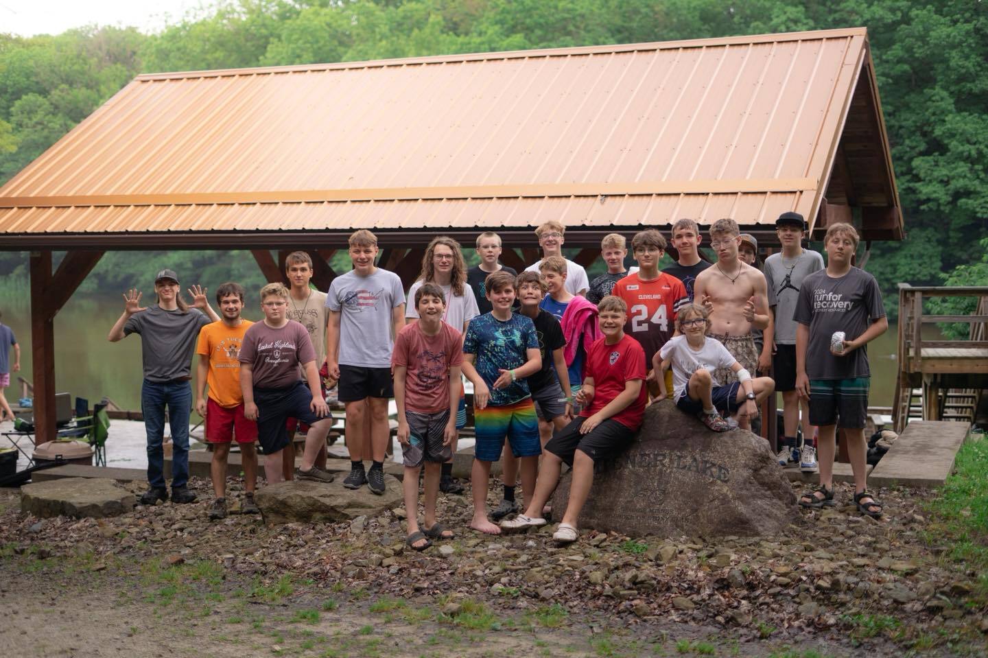 Brigade Camp At Stony Glen photo 1