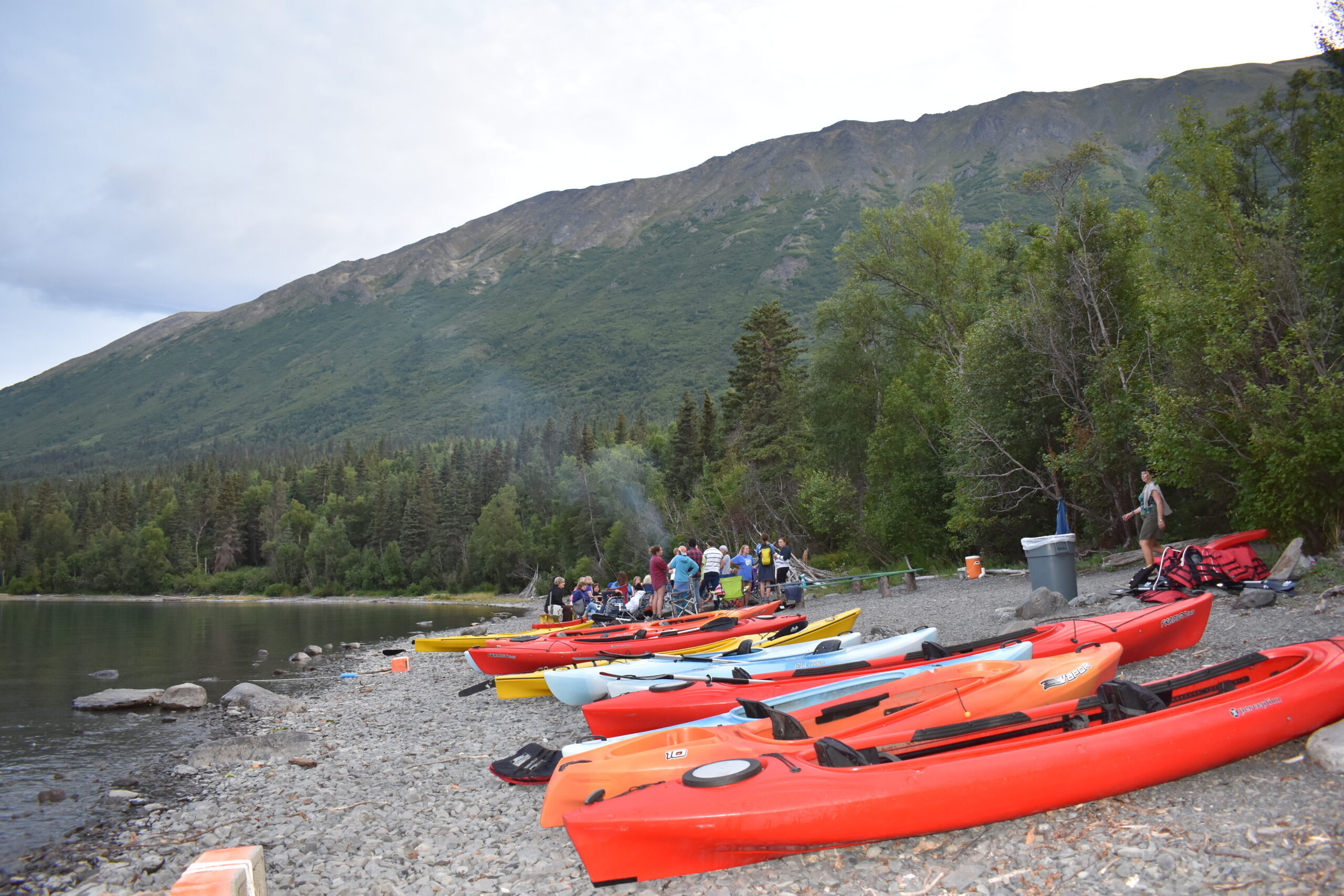 Camp K on Kenai lake