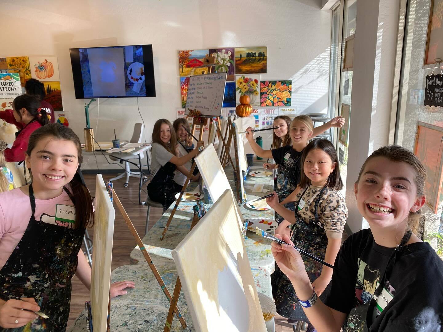 Creative Color Art Studio Camp