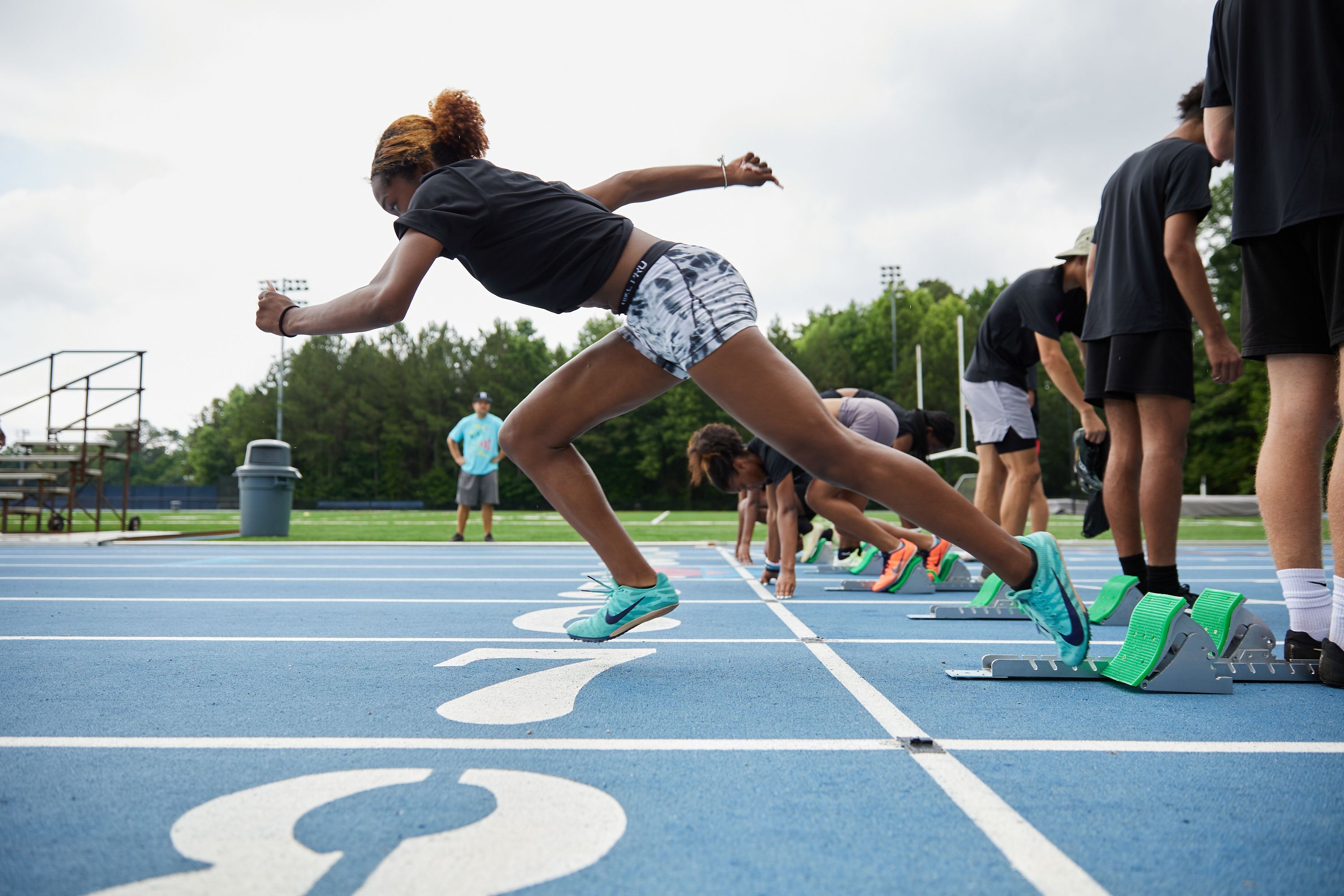 Hazel Clark Running Camp At Hackley School