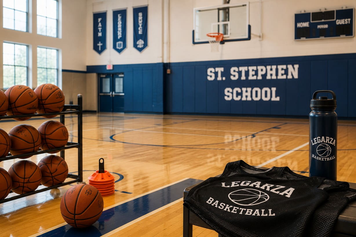 Legarza Basketball Camp-St.Stephen School