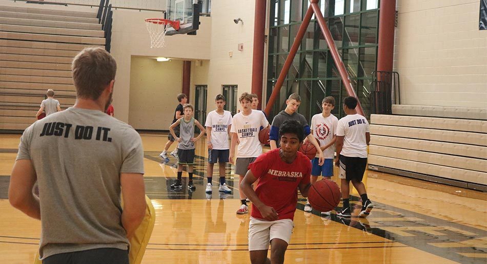 Nike Boys Basketball Camp Nebraska Wesleyan University photo 1