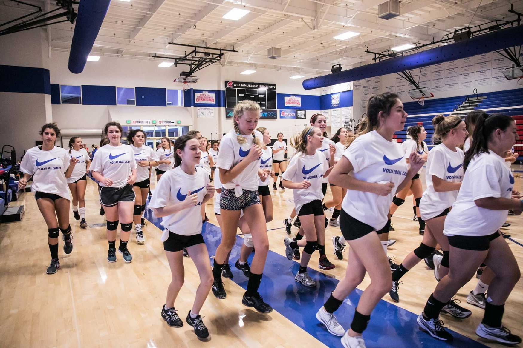 Nike Volleyball Camp at Los Angeles High School