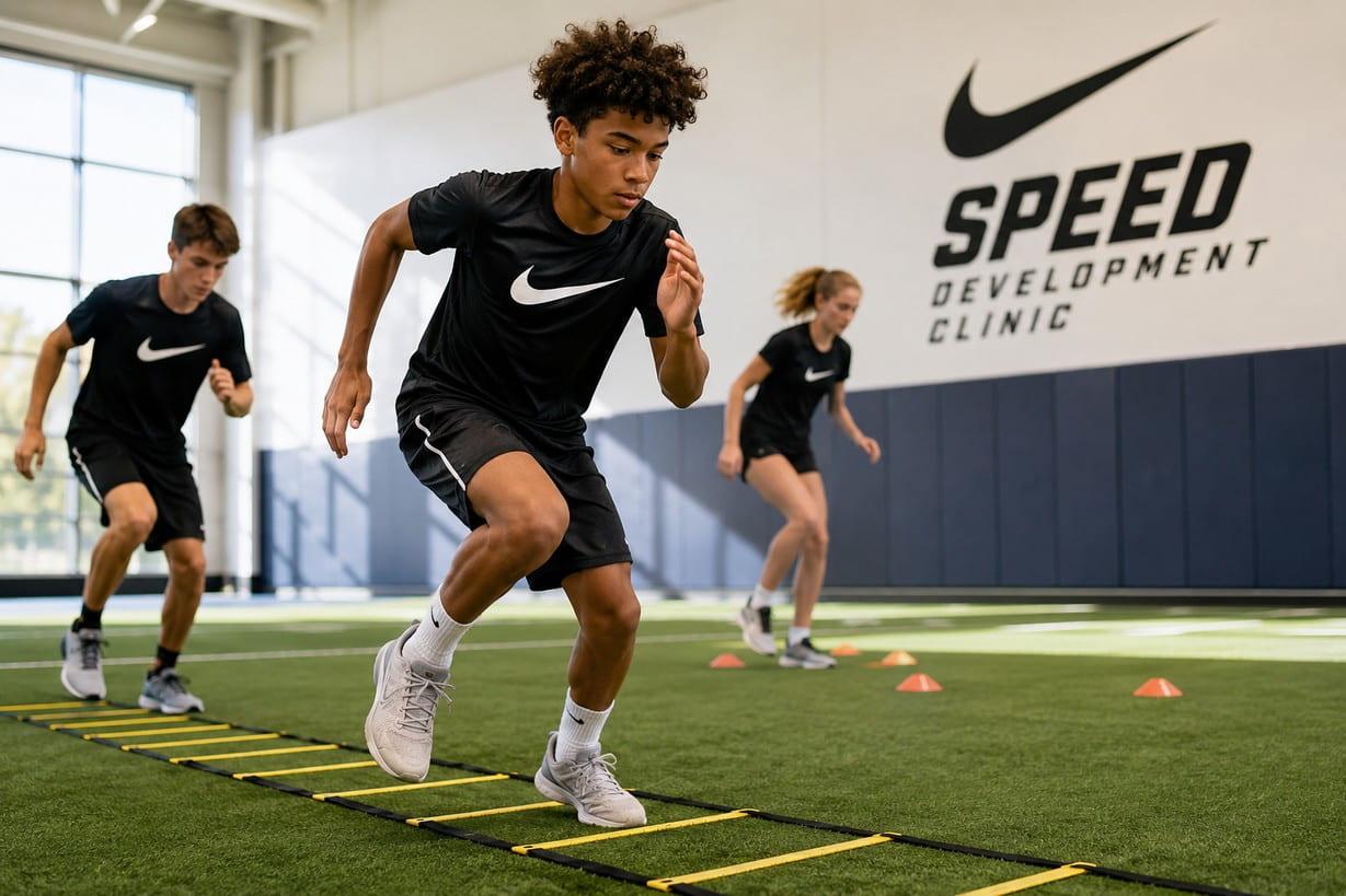 Nike Speed Development Clinic at Charlotte Christian School