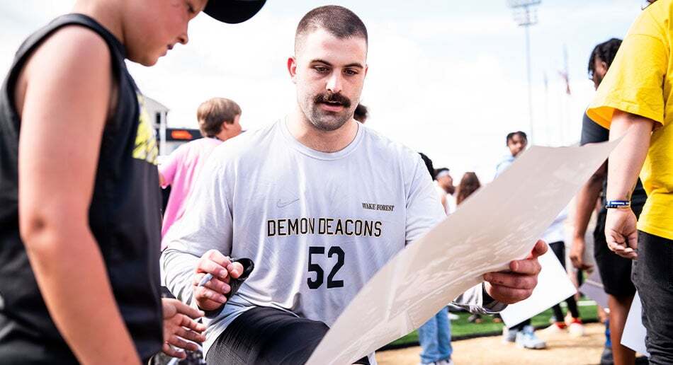 Nike Youth Football Camp Wake Forest University photo 1