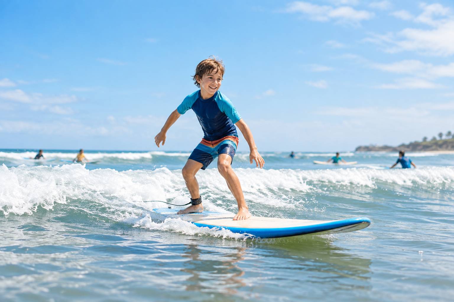 Ocean Beach Surf Lesson Camp