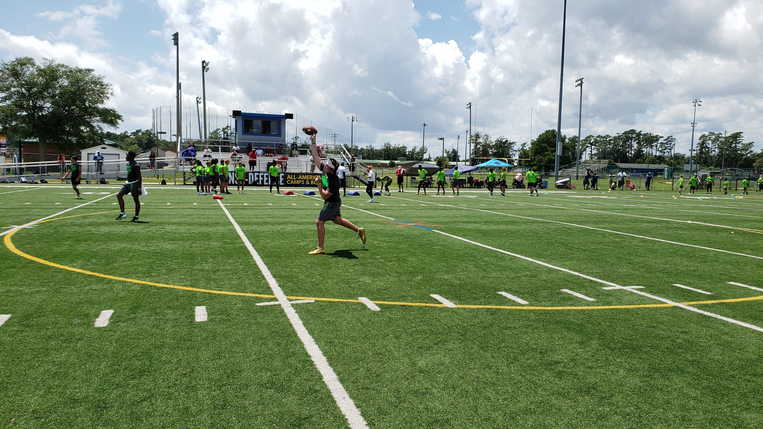 Offense-Defense Football Camp at Northern Arizona University