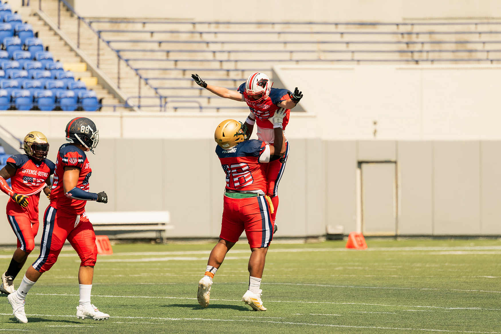 Offense-Defense Rochester Football Camp
