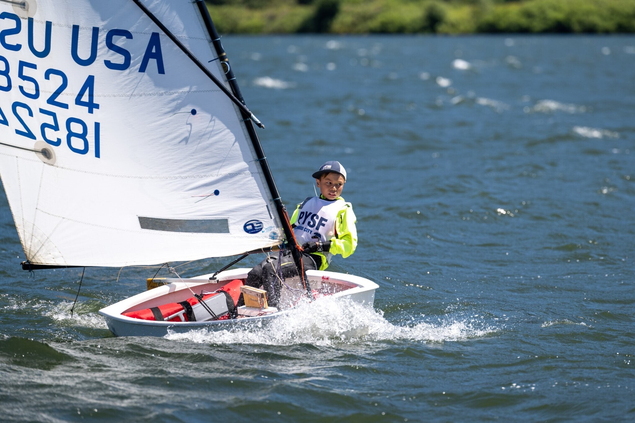 PYSFOpti Sailing Camp