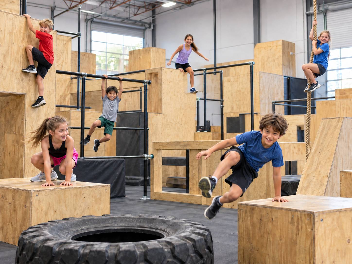 Rogue Parkour Gym Camp