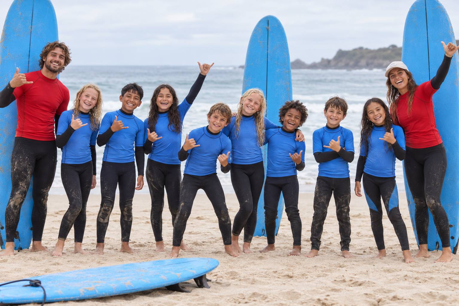 San Diego Surf Lessons Camp