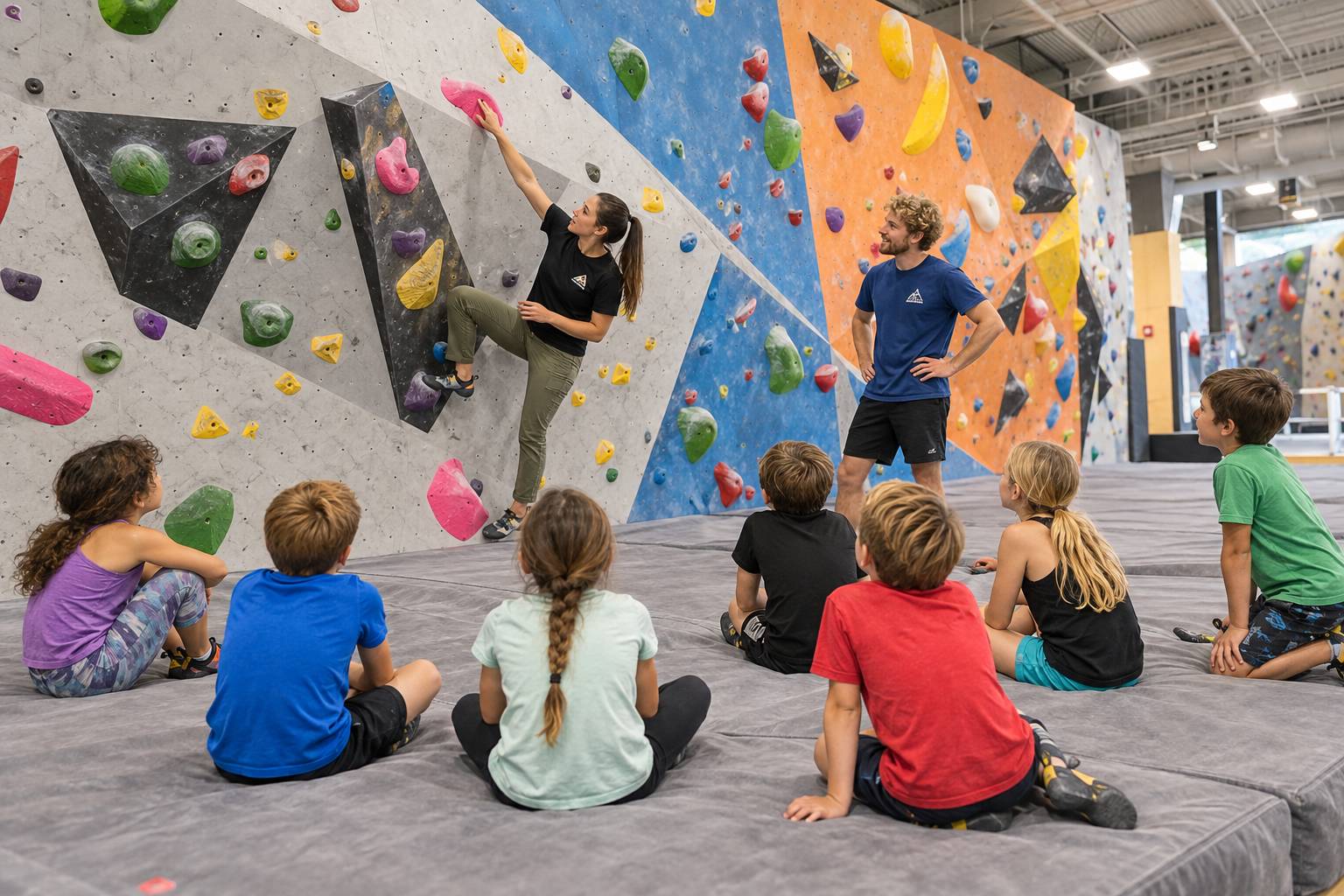 The Wall Climbing Gym Camps