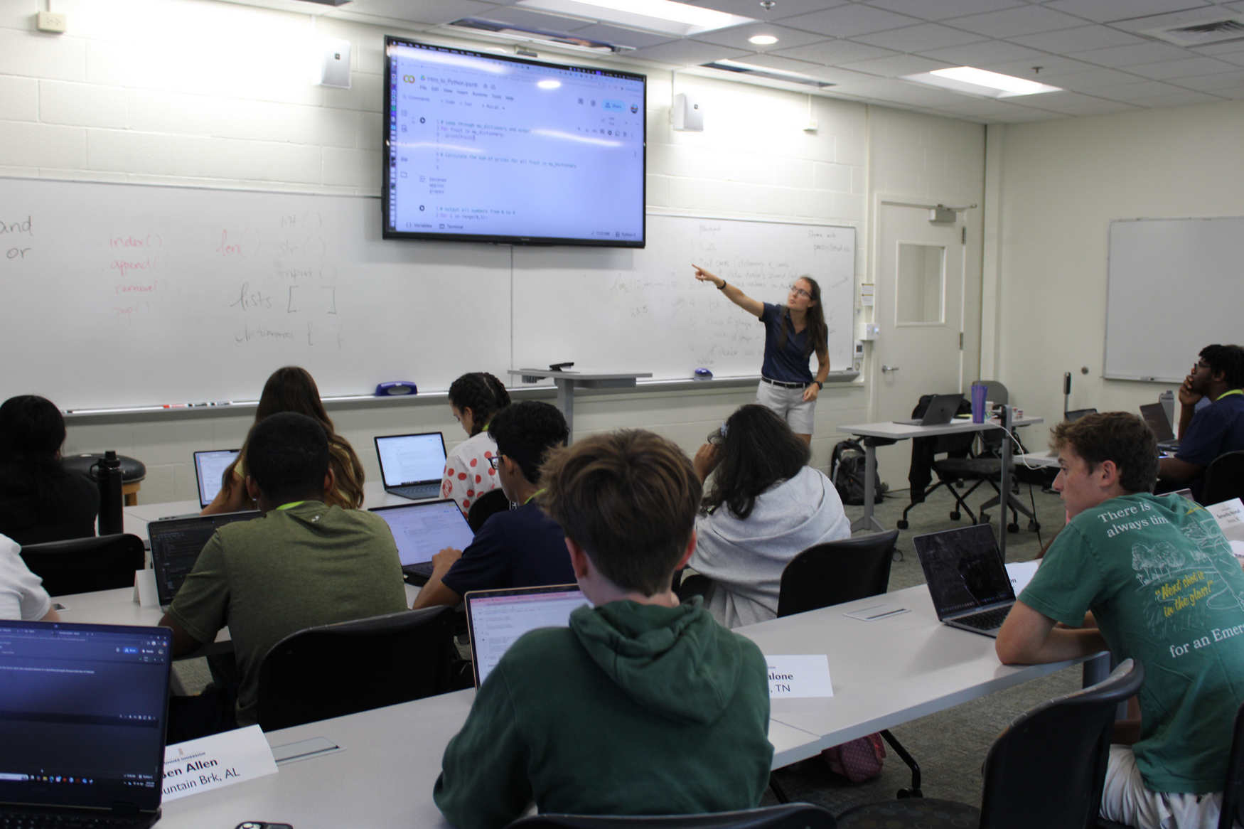 Wake Forest Summer Immersion: Coding and Computer