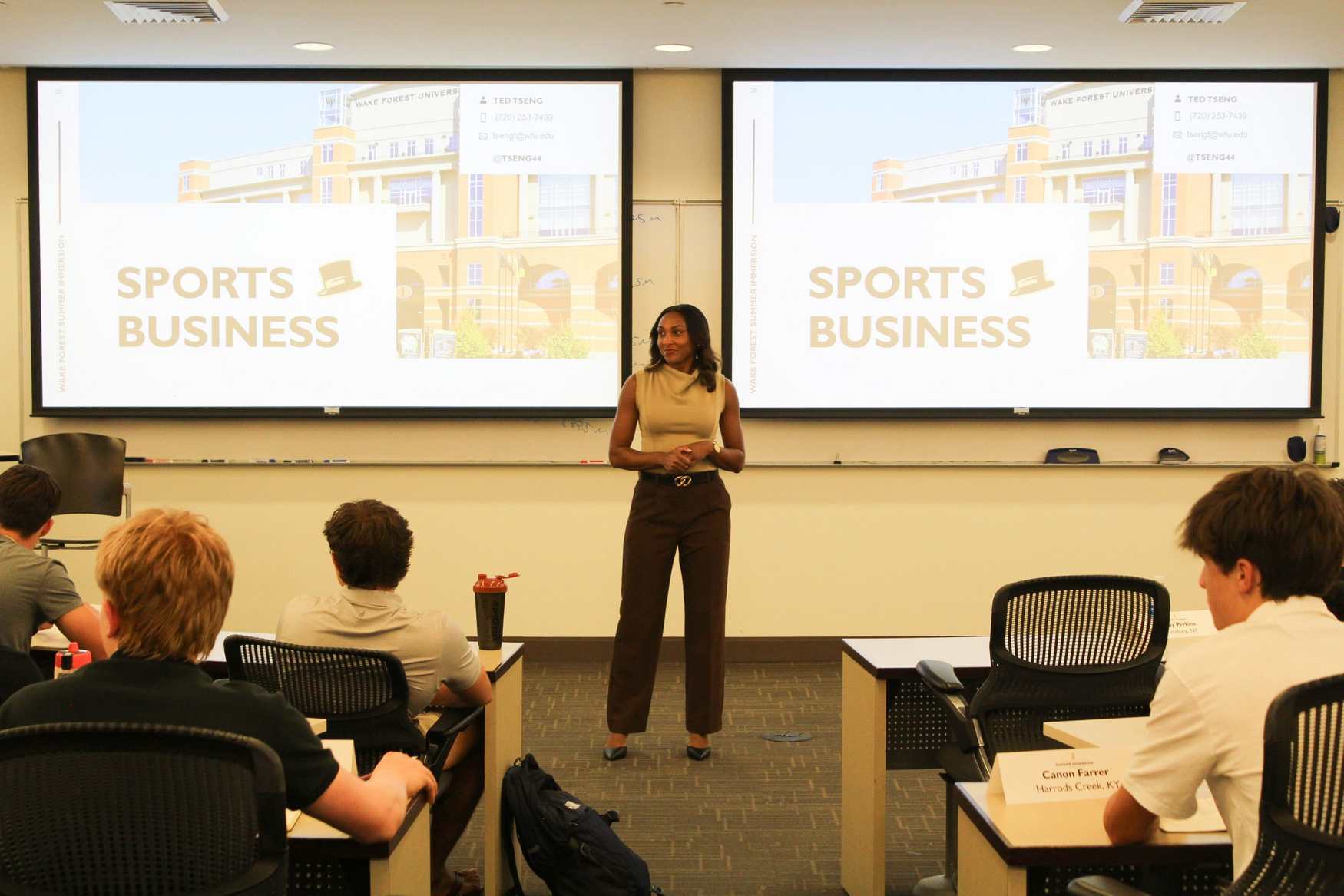 Wake Forest Summer Immersion: Sports Business