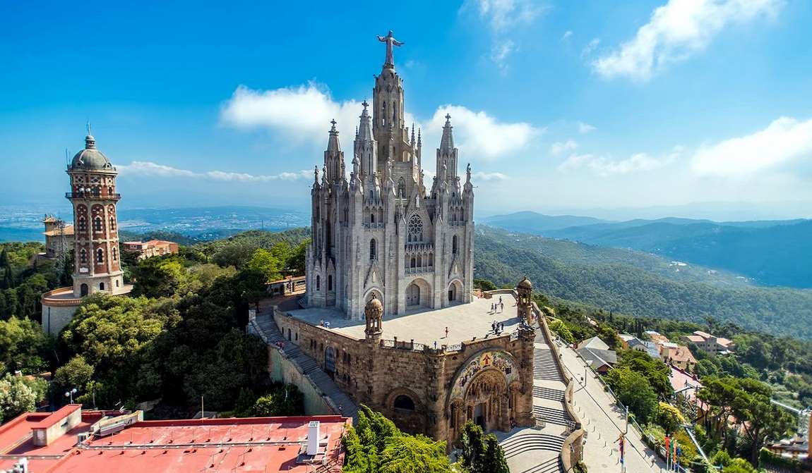 барселона в августе: раскаленное солнце каталонии photo 1