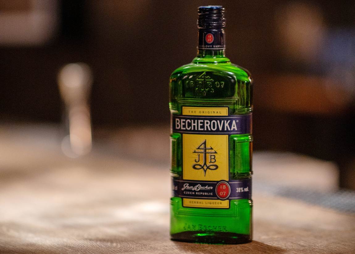 Becherovka from Karlovy Vary