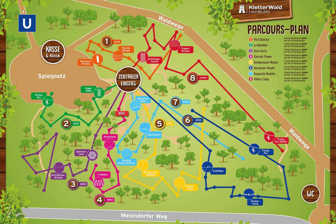 kletterwald hamburg adventure park photo 1