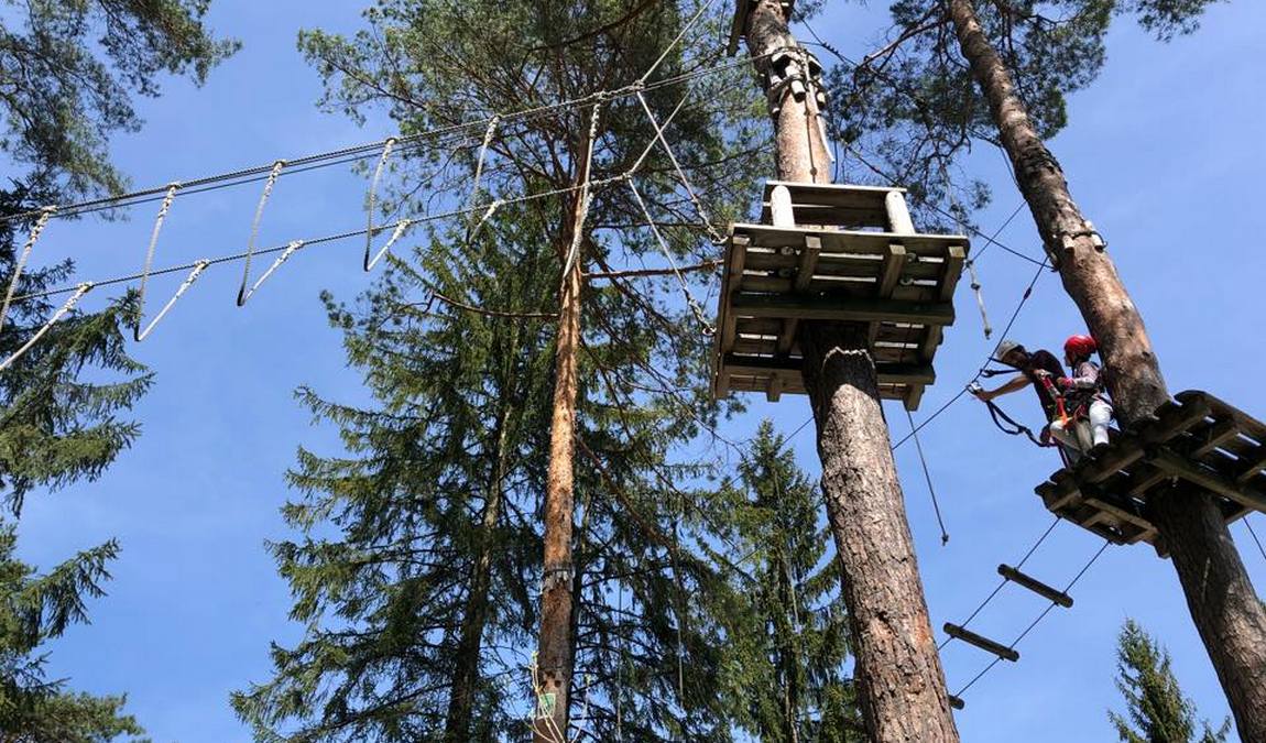 kletterpark waldbad anif photo 1