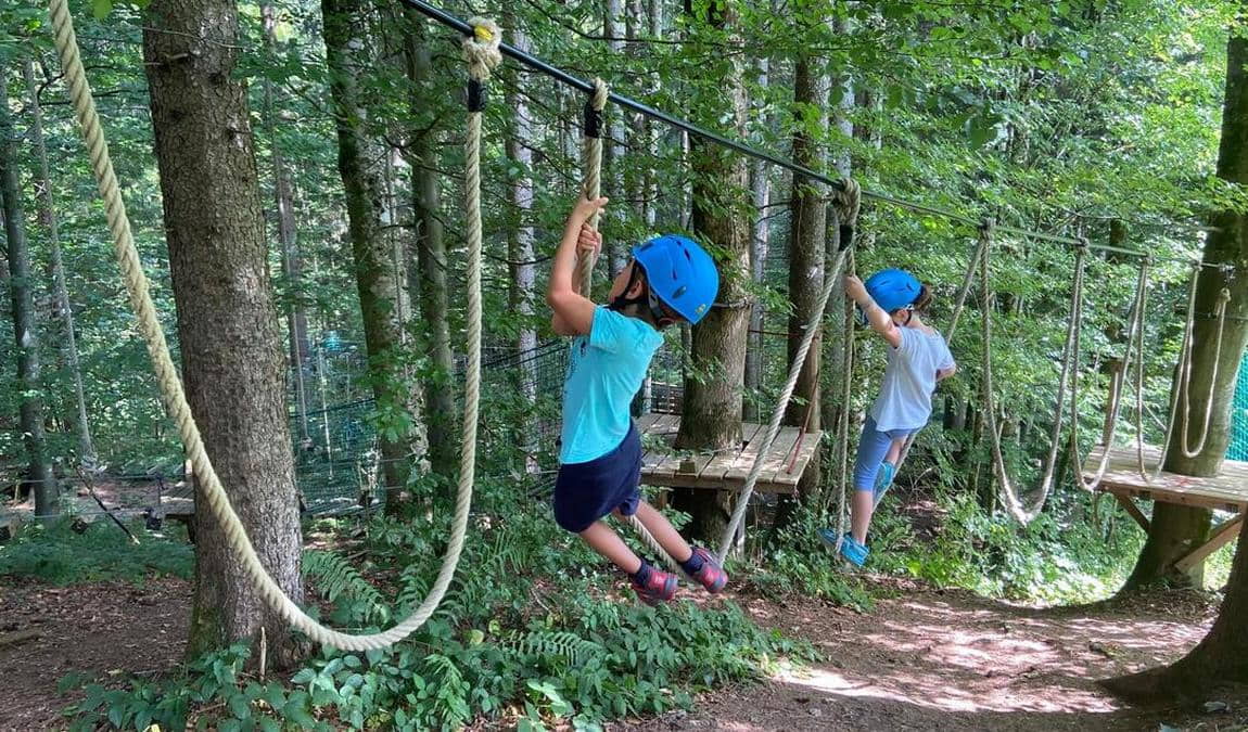 woodland climbing park faistenau photo 1