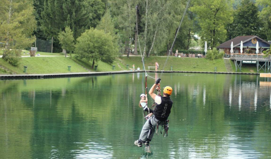 kletterpark waldbad anif photo 3