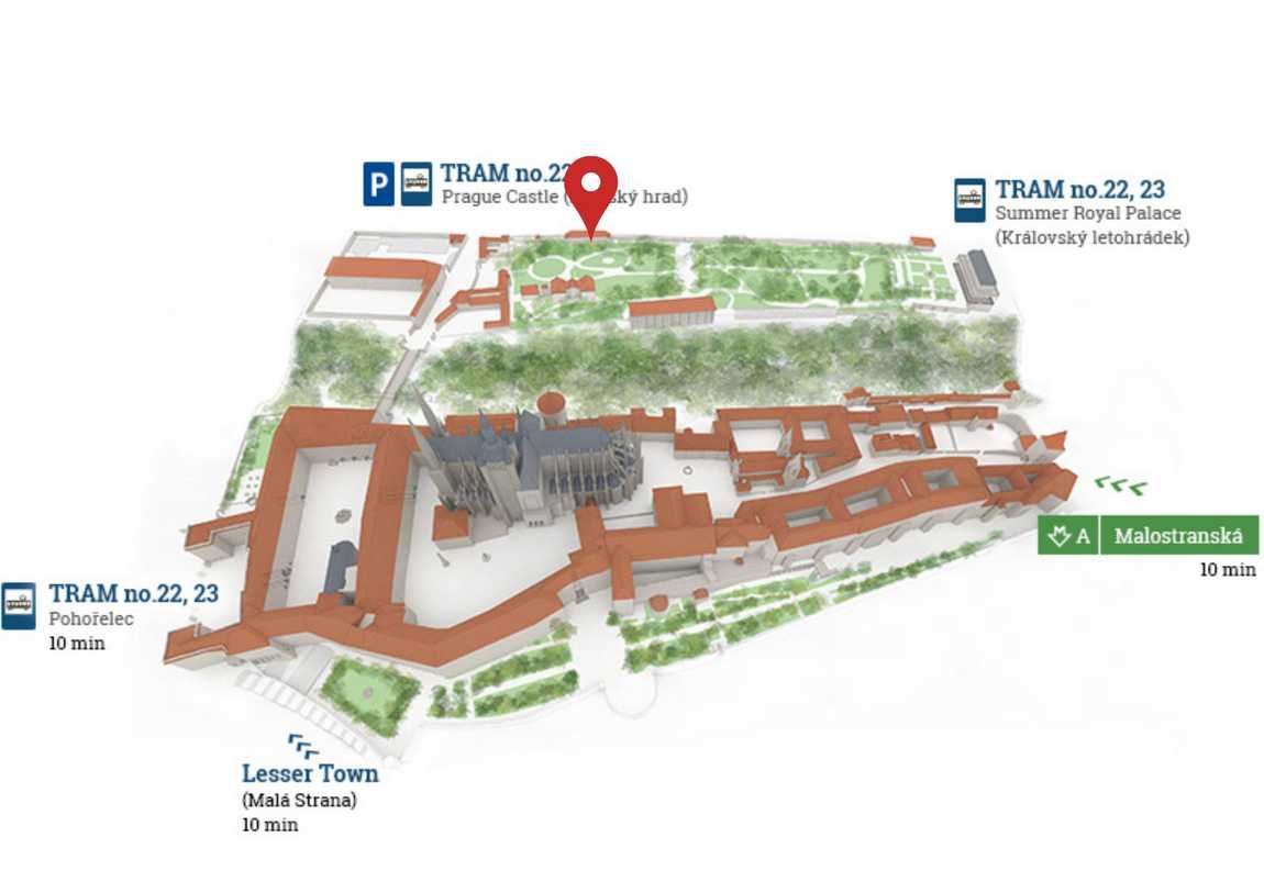 prague castle gardens photo 4