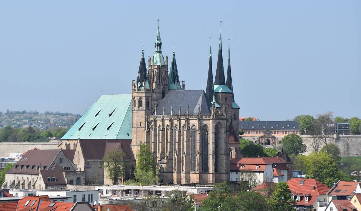 erfurt cathedral photo 2