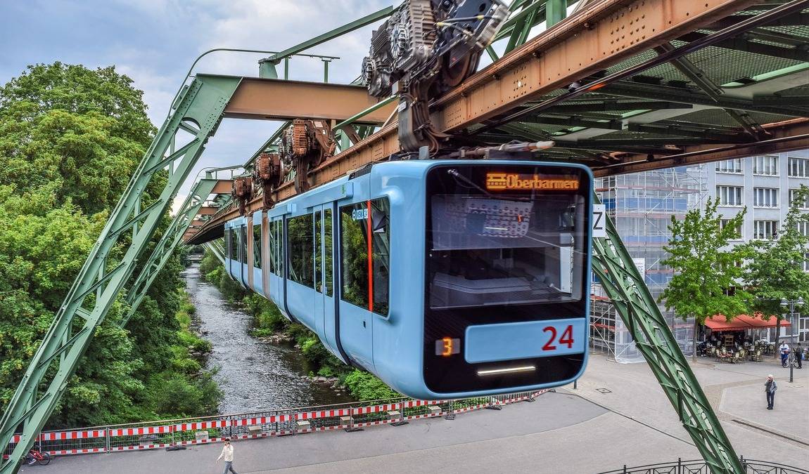 wuppertal suspension railway photo 6
