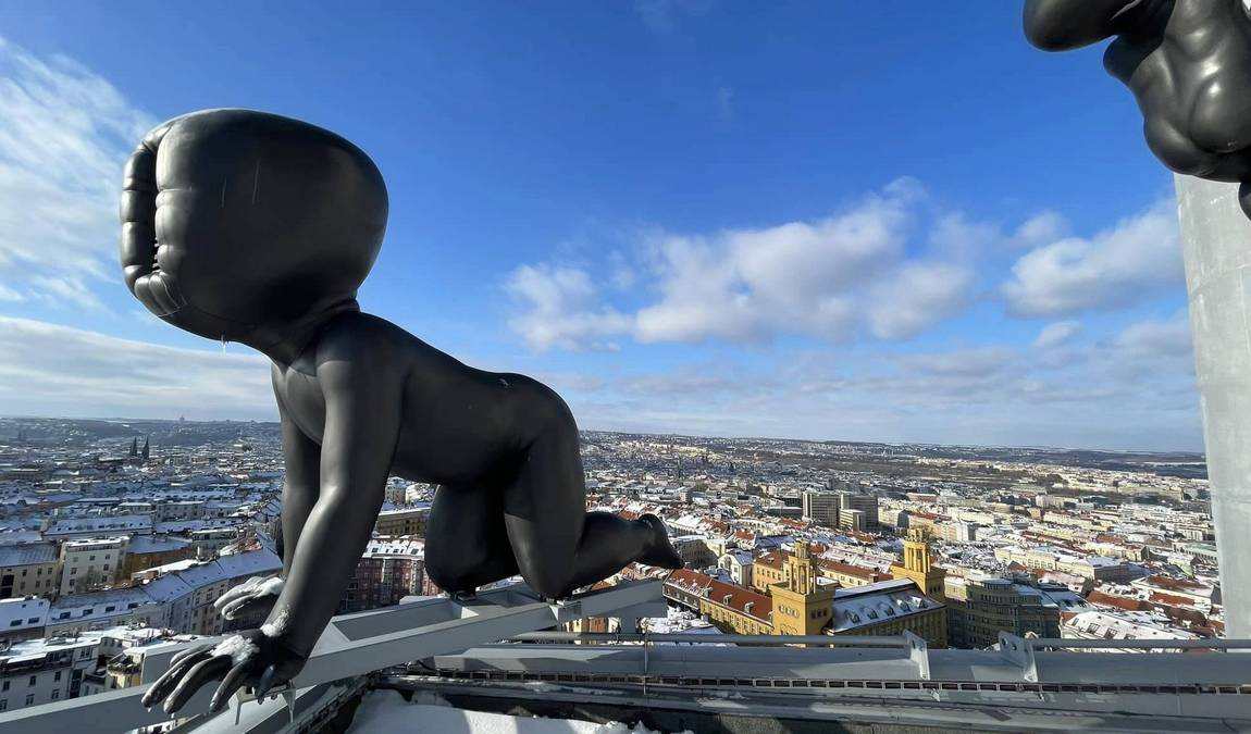 prague tv tower - zizkov television tower photo 3