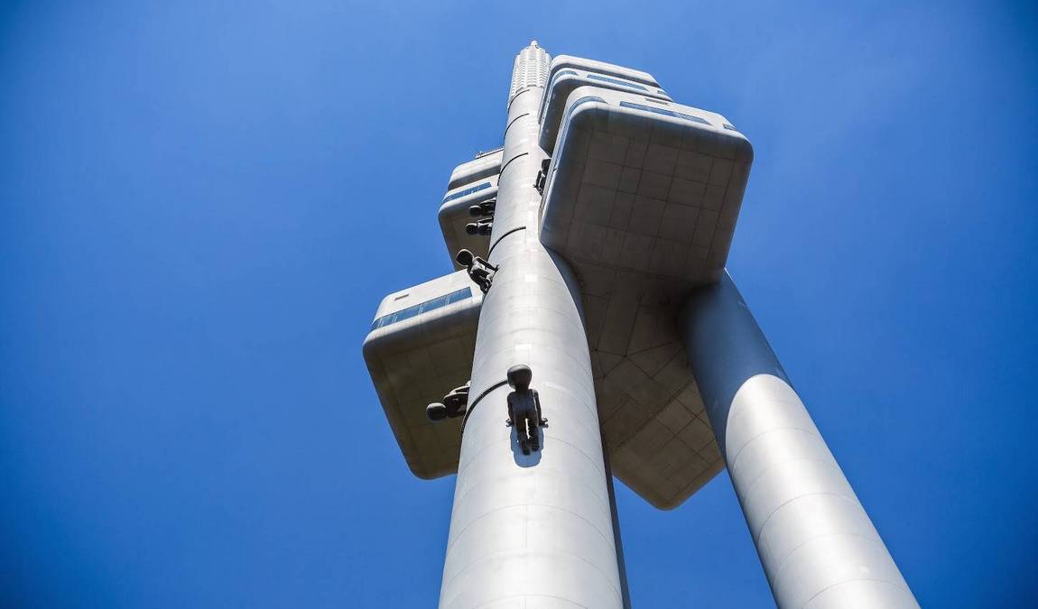 prague tv tower - zizkov television tower photo 1