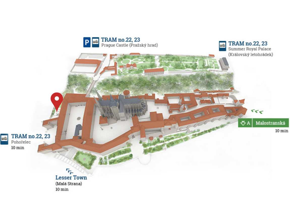 prague castle gardens photo 7