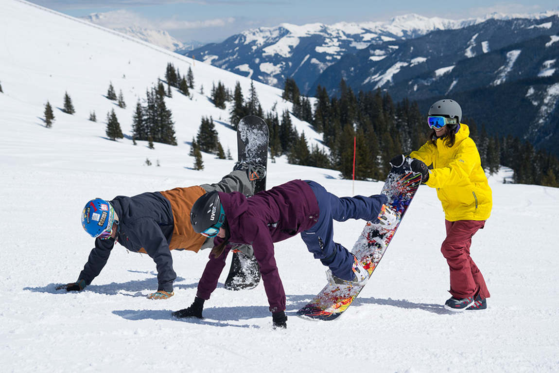 board.at ski shool photo 2