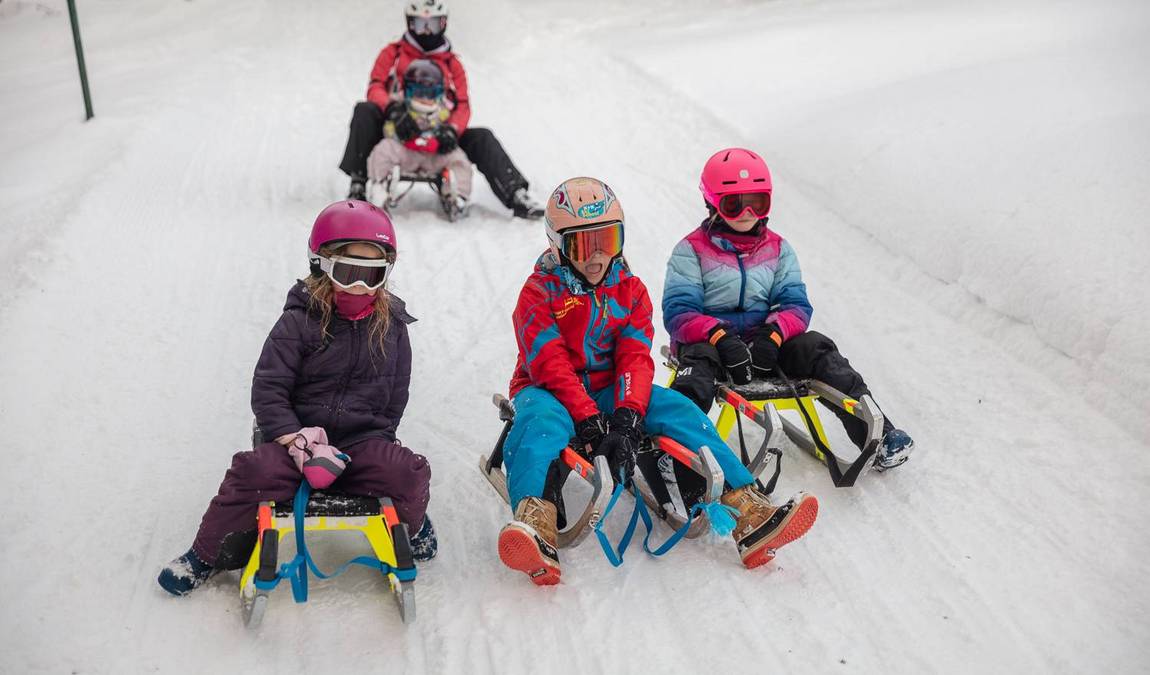 sledge slide track photo 3