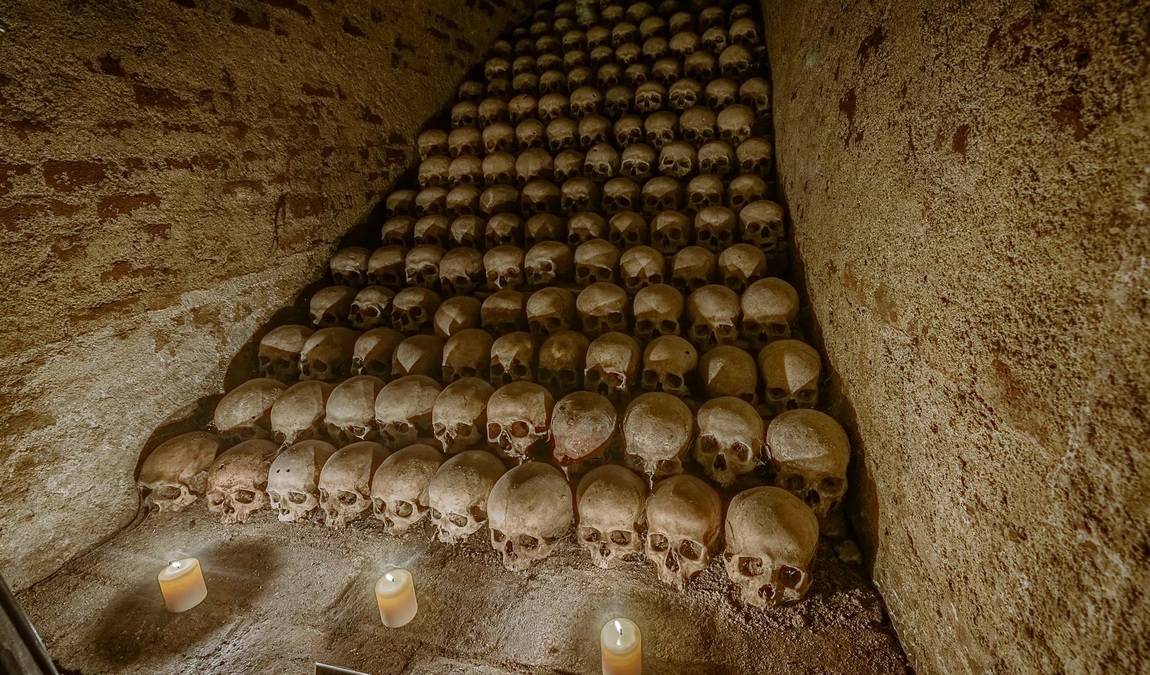 ossuary at the church of st james photo 1