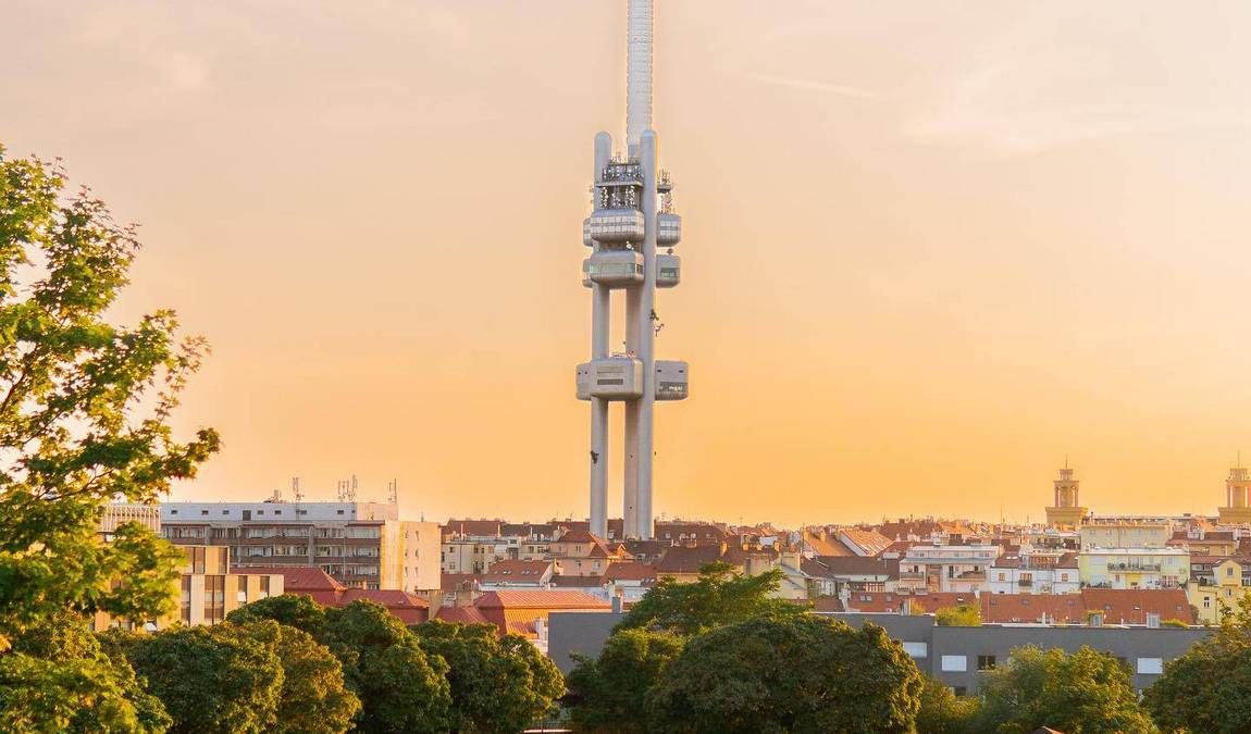 prague tv tower - zizkov television tower photo 2