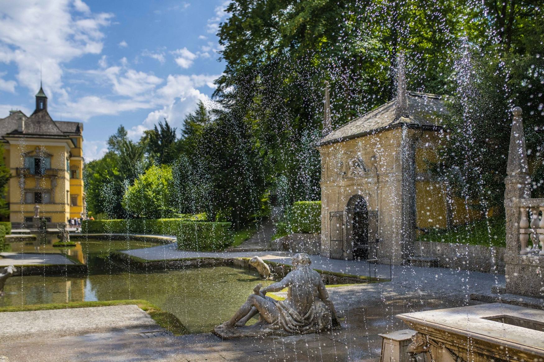 Hellbrunn Palace & Trick Fountains