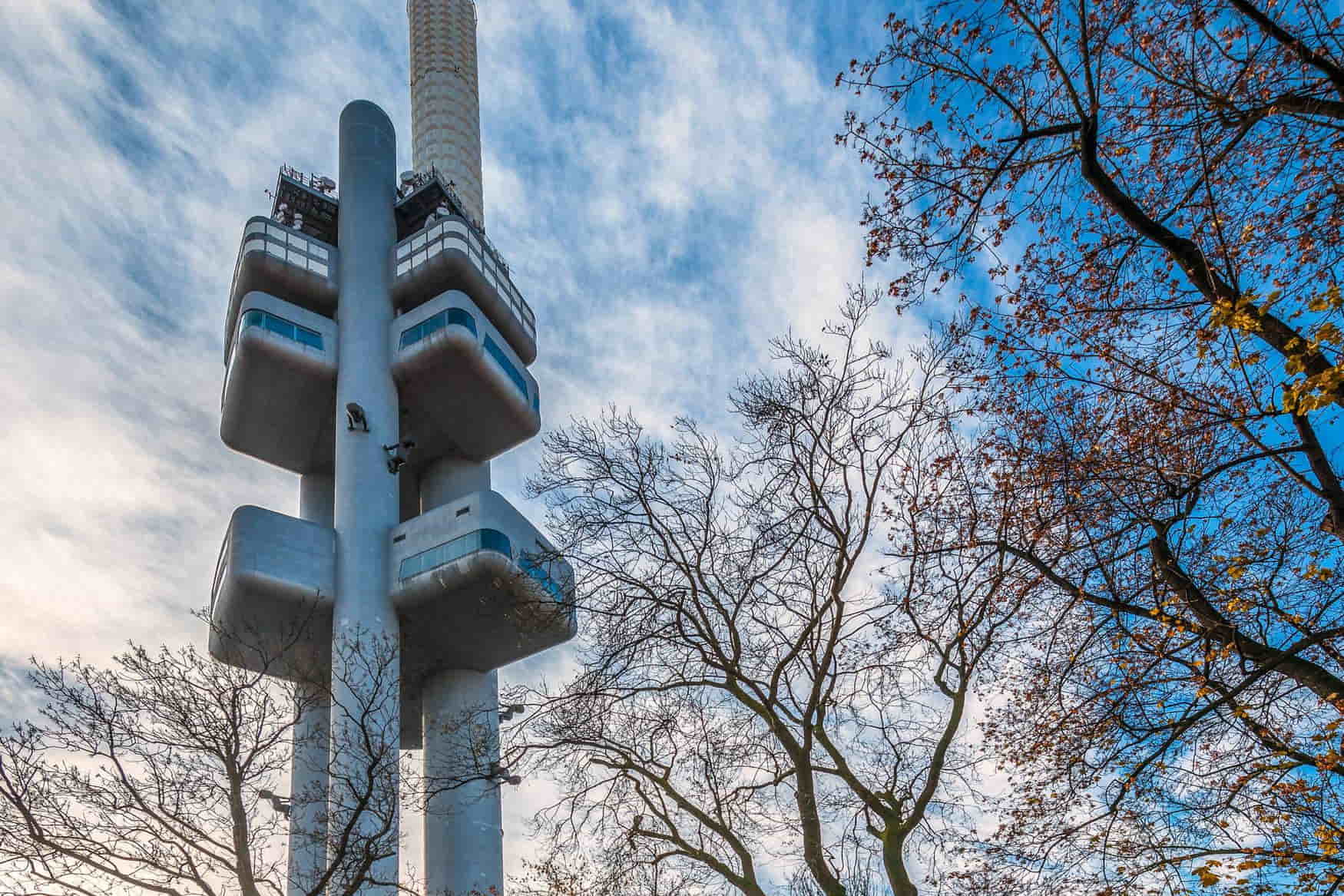 Prague TV tower - Zizkov Television Tower photo 1
